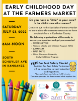 Early Childhood Day at the Farmers Market