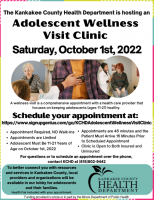 Adolescent Wellness Visit Clinic